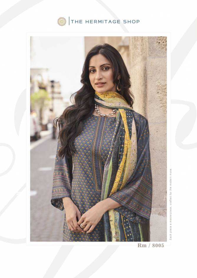 Roz Meher By The Hermitage lawn Karachi Cotton Dress Material Wholesale Shop In Surat